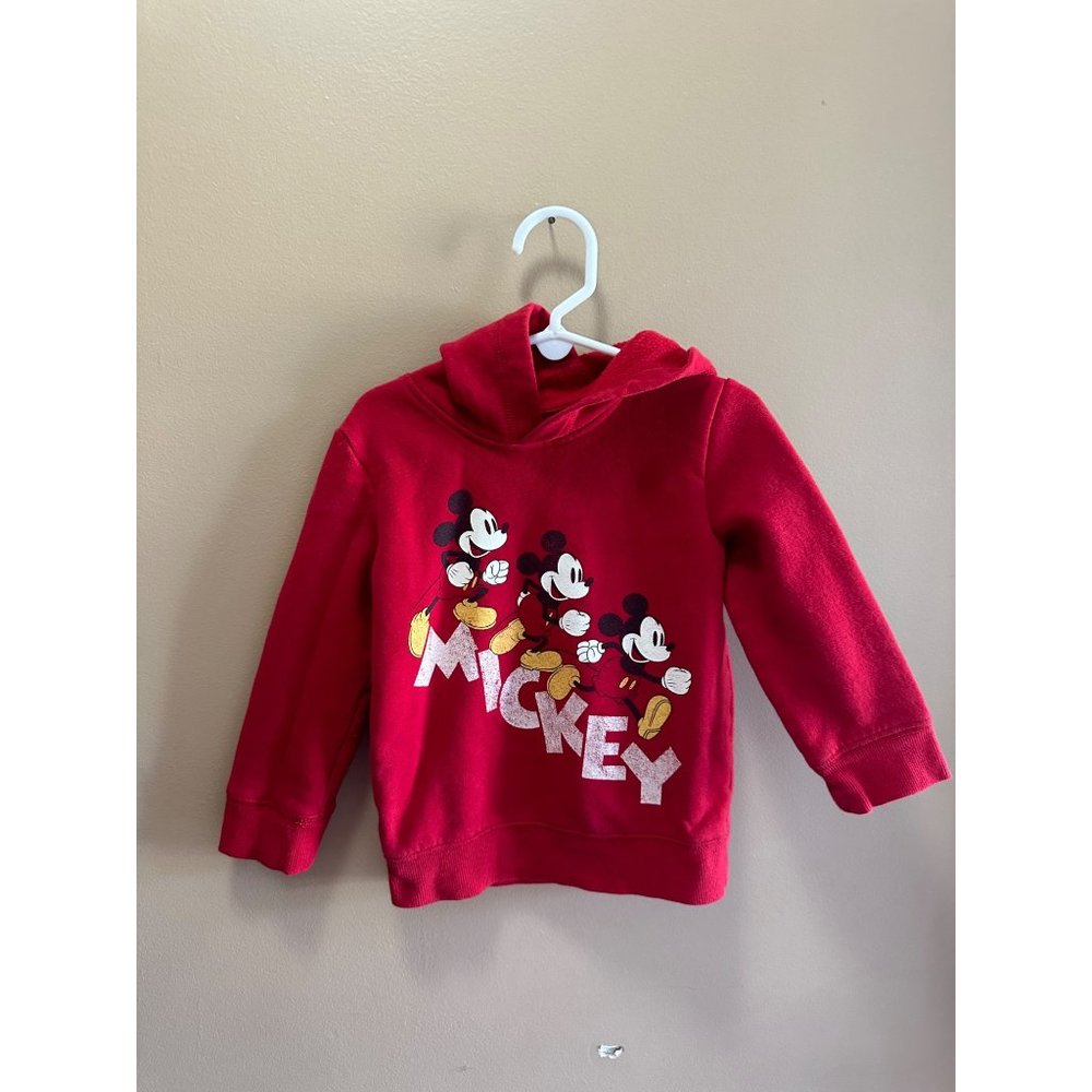 Disney Mickey Mouse Hoodie Size 3T